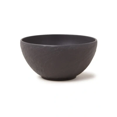 Afbeelding van Villeroy &amp; Boch Kom Manufacture Rock Zwart ø 14 cm