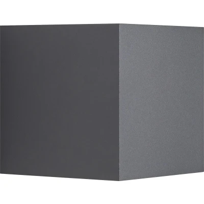Afbeelding van Nordlux Buitenwandlamp Milda kubi, antraciet, up/down, aluminium