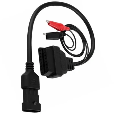 Afbeelding van Goliton® OBD2 3 pins naar FIAT 16 adapter OBDII stekker