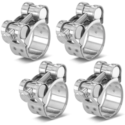 Afbeelding van Poppstar 2 Stuks T bout Slangklemmen Roestvast Staal Klembereik 26 28 mm, Breedte 18 W4