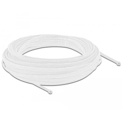 Afbeelding van Delock Gevlochten kous Rekbaar 10 m x 3 mm Wit