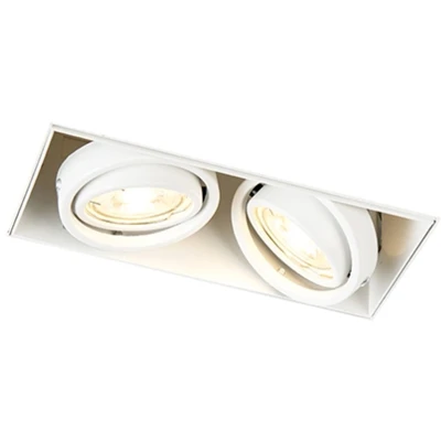 Afbeelding van QAZQA Trimless inbouwspot GU10 Oneon 2 Wit