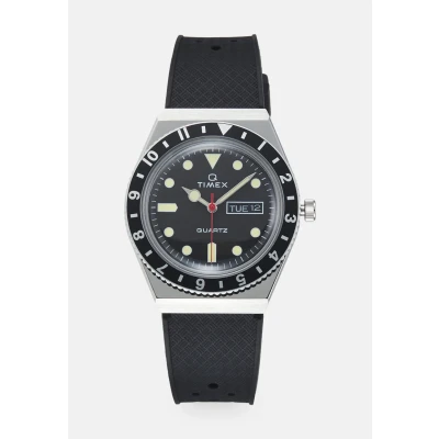 Afbeelding van Timex Diver Horloge black/silvercoloured, Heren, Maat: One Size, Black/silver coloured