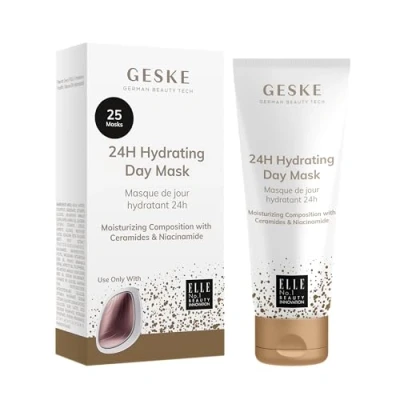Afbeelding van GESKE 24H Hydraterend Dagmasker Gebruik met Sonic Warm &amp; Cool Mask Gezichtsmasker Ceramiden Niacinamide Voor normale tot droge huid Vegan en dierproefvrij