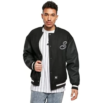 Afbeelding van Starter Script College Jas, Heren, Maat: XXL, Black