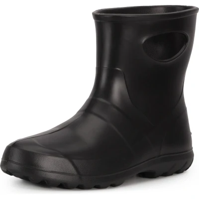 Afbeelding van Ladeheid Dames Regenlaarzen Gevoerd en Waterdicht Vederlicht EVA LA LMG 750 GardenWomen Zwart (Zonder Laarskous) 37