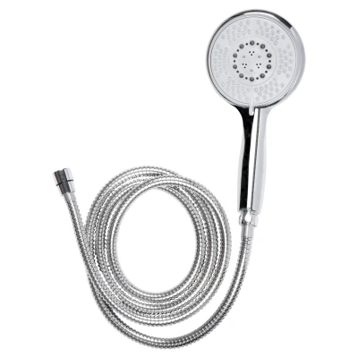 Afbeelding van Handdouche met slang Differnz (Ø 10 cm, 5 standen, Chroom)