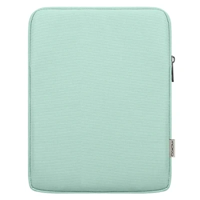 Afbeelding van MoKo 9 11 inch Tablet Sleeve Bag Carrying Case Fits New iPad Pro M4/iPad Air M2 2024, 5/4/3 10.9&quot;/10.5&quot;, M2, 10th 10.9, 9/8th Gen 10.2, Tab S8/S9 11&quot;, Mint Green