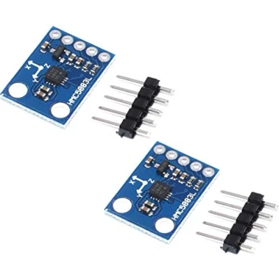 Afbeelding van 2pcs GY 273 QMC5883L Triple Axis Compass Magnetometer Sensor HMC5883L Compatible