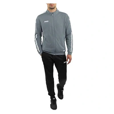 Afbeelding van Trainingspak polyester Striker 2.0 Steengrijs/wit / 116