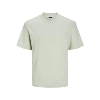 Afbeelding van Jack &amp; Jones Gedruckt Rundhals Tshirt print, Heren, Maat: Small, Desert sage