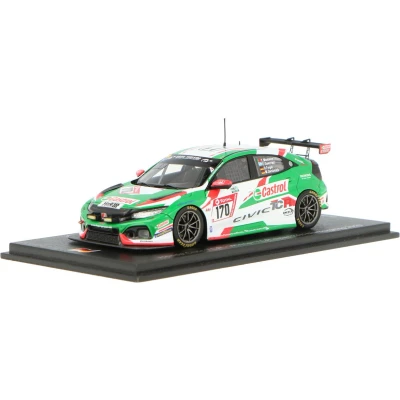 Afbeelding van Honda Civic TCR Spark Modelauto 1:43 2020 Dominik Fugel / Tiago Monteiro Markus Oestereich