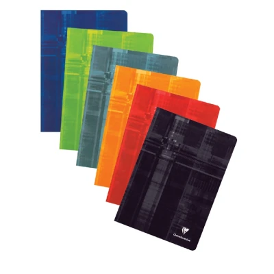 Afbeelding van Schrift Clairefontaine 170x220mm schoonschrijven 90gr 64blz assorti
