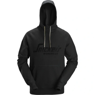 Afbeelding van Snickers 2894 Hoodie Logo Zwart XS