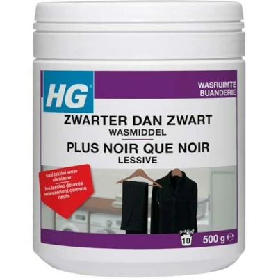 Afbeelding van 6x HG Zwarter Dan Zwart Wasmiddel 500 gr