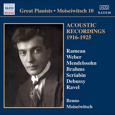 Afbeelding van Benno Moiseiwitsch Edition Volume 10 (CD)