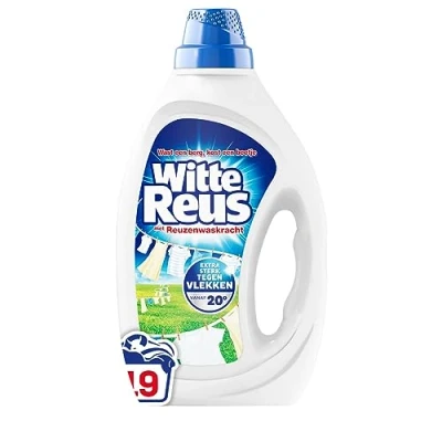 Afbeelding van 2+2 gratis: Witte Reus Wasmiddel Gel 19 Wasbeurten 855 ml