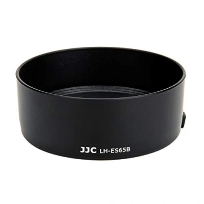 Afbeelding van JJC Bajonet lenskap, vervangt Canon ES 65B lenskap voor RF 50mm f/1.8 STM lens op EOS R R5 R6 RP C70 DSLR camera fotofotografie