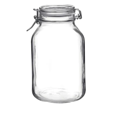 Afbeelding van Bormioli Fido weckpot met beugelsluiting, grootte: 3,0 liter