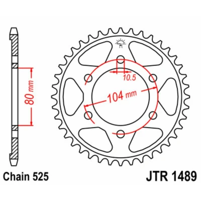 Afbeelding van Rek JT JTR1489,43