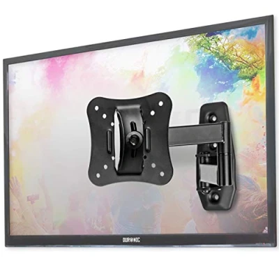 Afbeelding van Duronic TVB0920 Universele Muurbeugel 13&quot; 30&quot; Inch TV of Beeldscherm Draait &amp; Kantelt VESA 50, 75 100 compatibel Max Draagcapaciteit 18 kg LCD, Plasma, LED, 3D, 4K, OLED, QLED