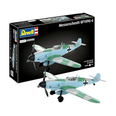 Afbeelding van 1:32 Revell 03653 Messerschmitt Bf109G 6 Easy click system Plastic Modelbouwpakket
