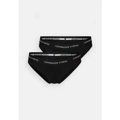 Afbeelding van Copenhagen Studios 2 PACK Slip, Dames, Maat: XS, Black