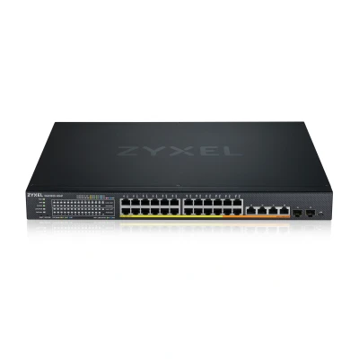 Afbeelding van Zyxel XMG1930 30HP Managed L3 2.5G Ethernet (100/1000/2500) Power over (PoE) 1U Zwart