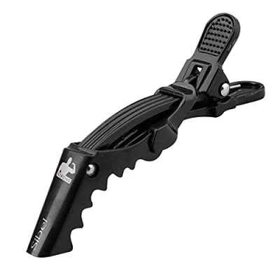 Afbeelding van Sibel Gator Clips 9cm Zwart 6st