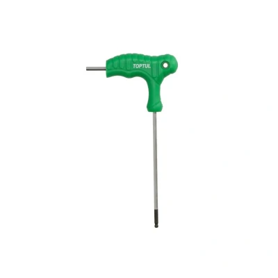 Afbeelding van Zeskant stiftsleutel HEX TOPTUL 3 mm mit Kugelkopf, T Griff