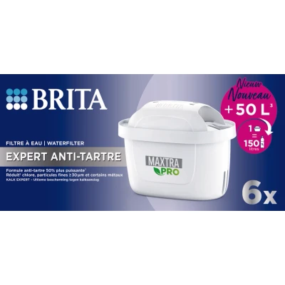 Afbeelding van Brita Waterfilterpatroon Maxtra Pro Kalk Expert 6 pack, stuks