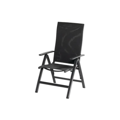 Afbeelding van Hartman Sitges Verstelbare Tuinstoel Xerix Grijs Tuinstoelen