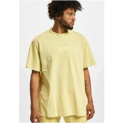 Afbeelding van DEF Tshirt basic, Heren, Maat: XL, Yellow