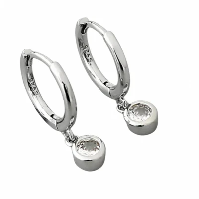 Afbeelding van Zilver Oorringen Zirkonia Charme Bijoux