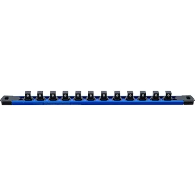 Afbeelding van BGS, Accessoires voor gereedschapskoffers, Houder met vierkant 12 doppen magnetisch 12,5 mm (1/2&quot;) aandrijving