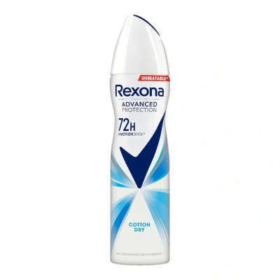 Afbeelding van 6x Rexona Cotton Dry 72H Deospray 150ml
