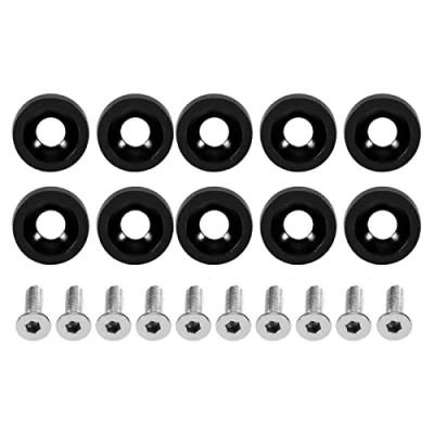 Afbeelding van EBTOOLS Autpmotive M6 schroef pakking, auto Washer roestvrij staal aluminium Cup hoofd platte ronde pakking metrisch Spacer standaard hardware gereedschap