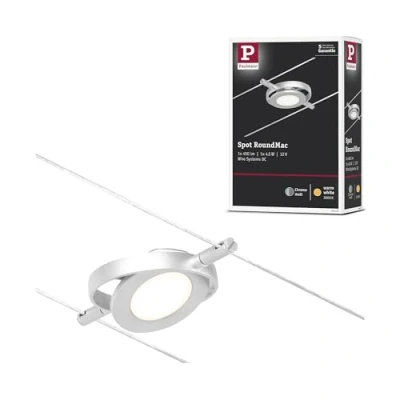 Afbeelding van Paulmann Wire Systems 12V kabelsysteem lamp 4.5 W LED Chroom (mat),