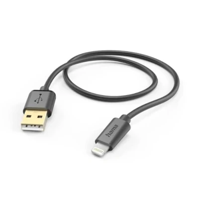 Afbeelding van Hama Oplaadkabel Usb A Lightning 1,5 M Zwart