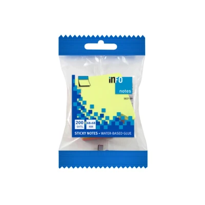 Afbeelding van Info Notes In 5827 39 Shaped Sticky 67X68 Pijl 200 Vel