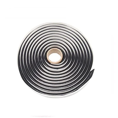 Afbeelding van 4 M x 9 MM Rubber Sealant Butyl Tape Afdichting Touw Voor Auto Truck Venster Deur RV Voorruit Koplampen Koplamp Lijm