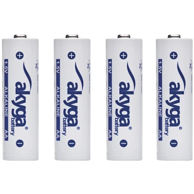 Afbeelding van Akyga AA LR6 batterij (penlite) Alkaline 3050 mAh 1.5 V 4 stuk(s)