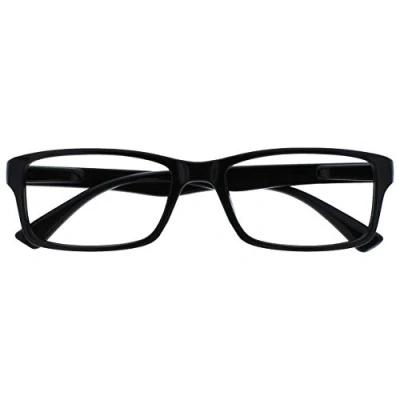Afbeelding van Leesbril Zwart Lezers Ontwerper Stijl Mannen Vrouwen UVR092BK +2,50