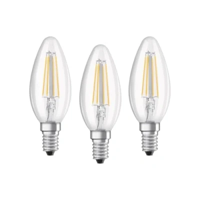 Afbeelding van Osram Led retrofit classic b 4w/840 230v e14 pack van 3 stuks 4058075819719