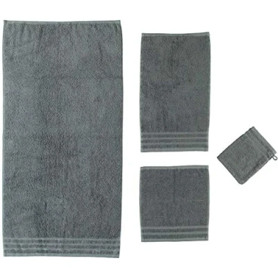 Afbeelding van Kleine Wolke handdoek »royal«, zuiver katoen, zeer absorberend, pluizig zacht (Donkergrijs)