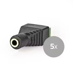 Afbeelding van CCTV Beveiligingsconnector 5x 3 aderig naar 3,5 mm Female Nedis