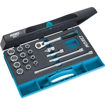 Afbeelding van Hazet 880/17 Dopsleutelset Metrisch 3/8 (10 mm) 17 delig