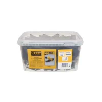 Afbeelding van HARDY Clips 1,5 mm 100 stuks + wiggen 50 emmer