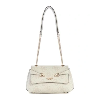 Afbeelding van Guess Lorelei Schoudertas, Dames, Maat: One Size, Bone logo