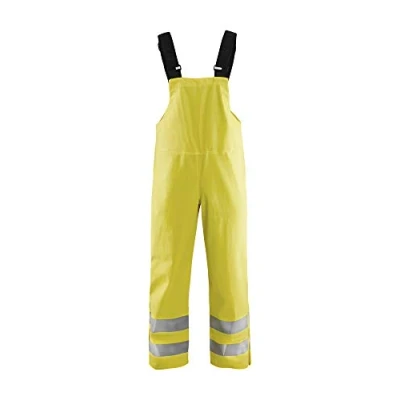 Afbeelding van Blaklader Bretelregenbroek High Vis LEVEL 3 1386 2005 Geel